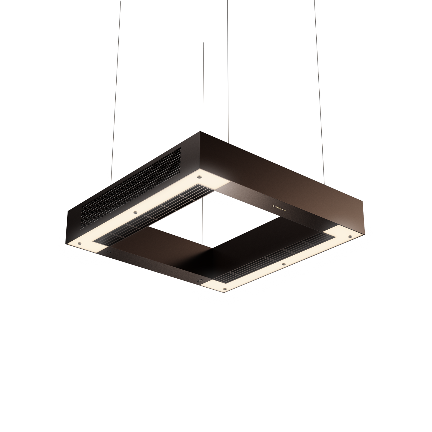 karban airzone in brown color with natural led light