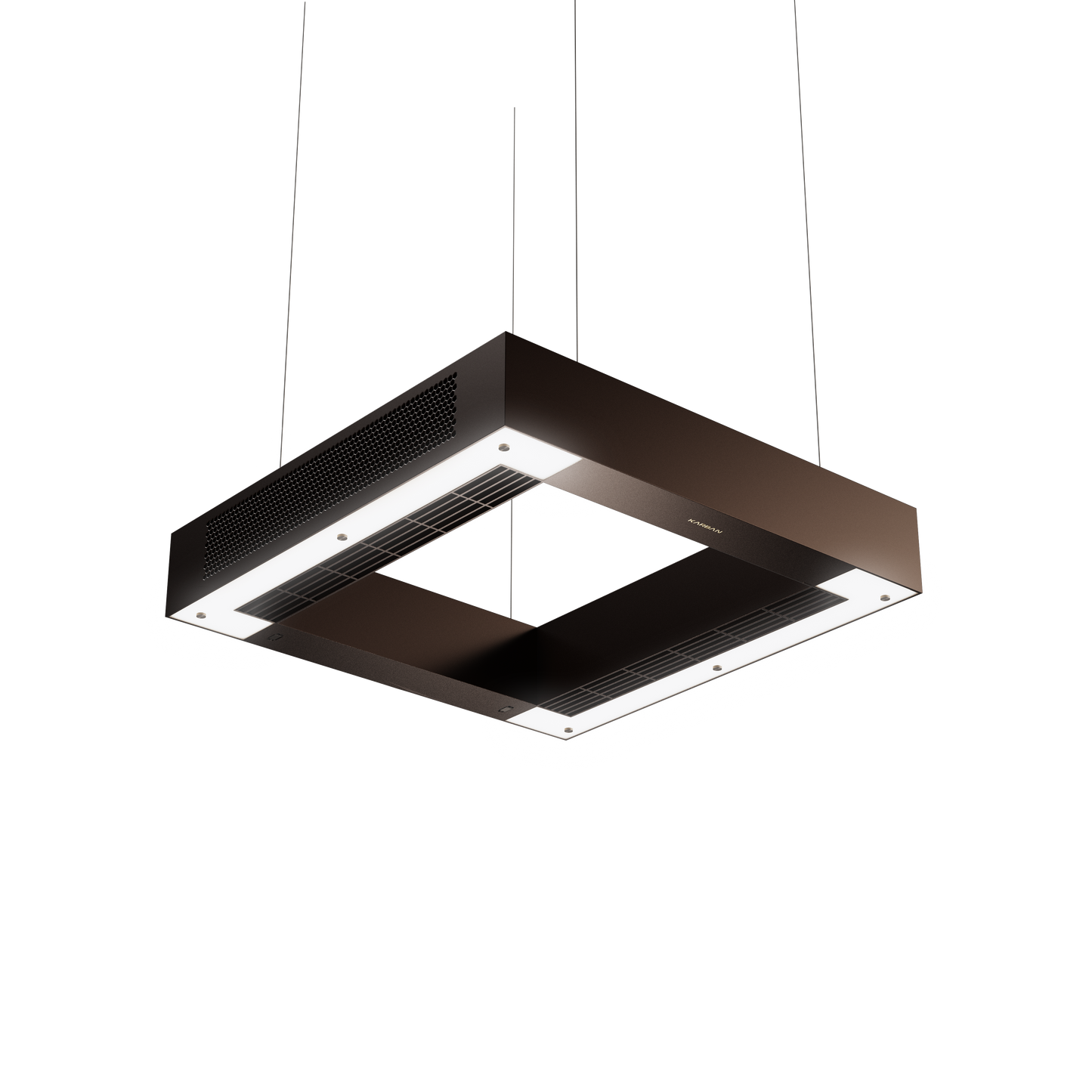 karban airzone in brown color with white led light