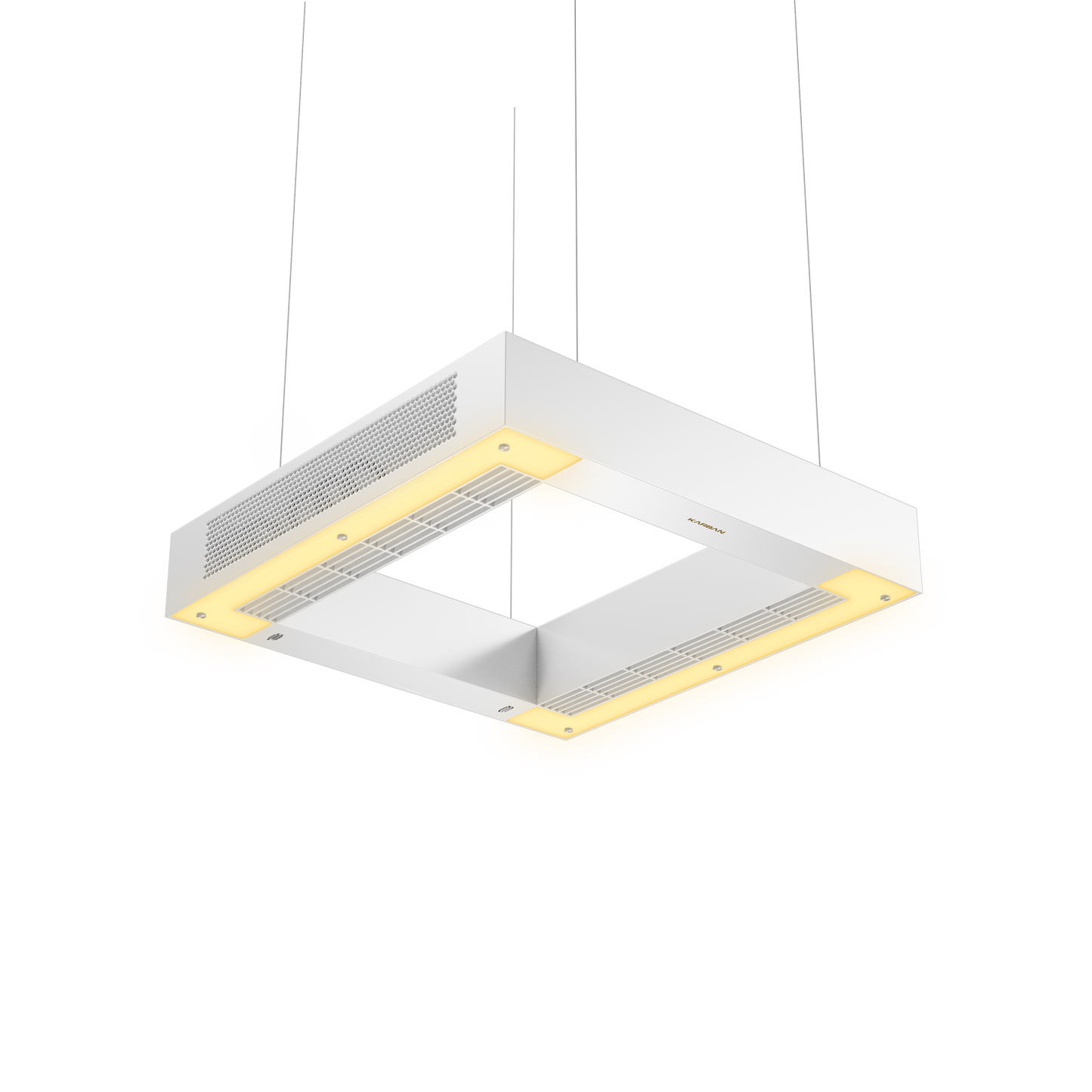 karban airzone in white color with warm led light