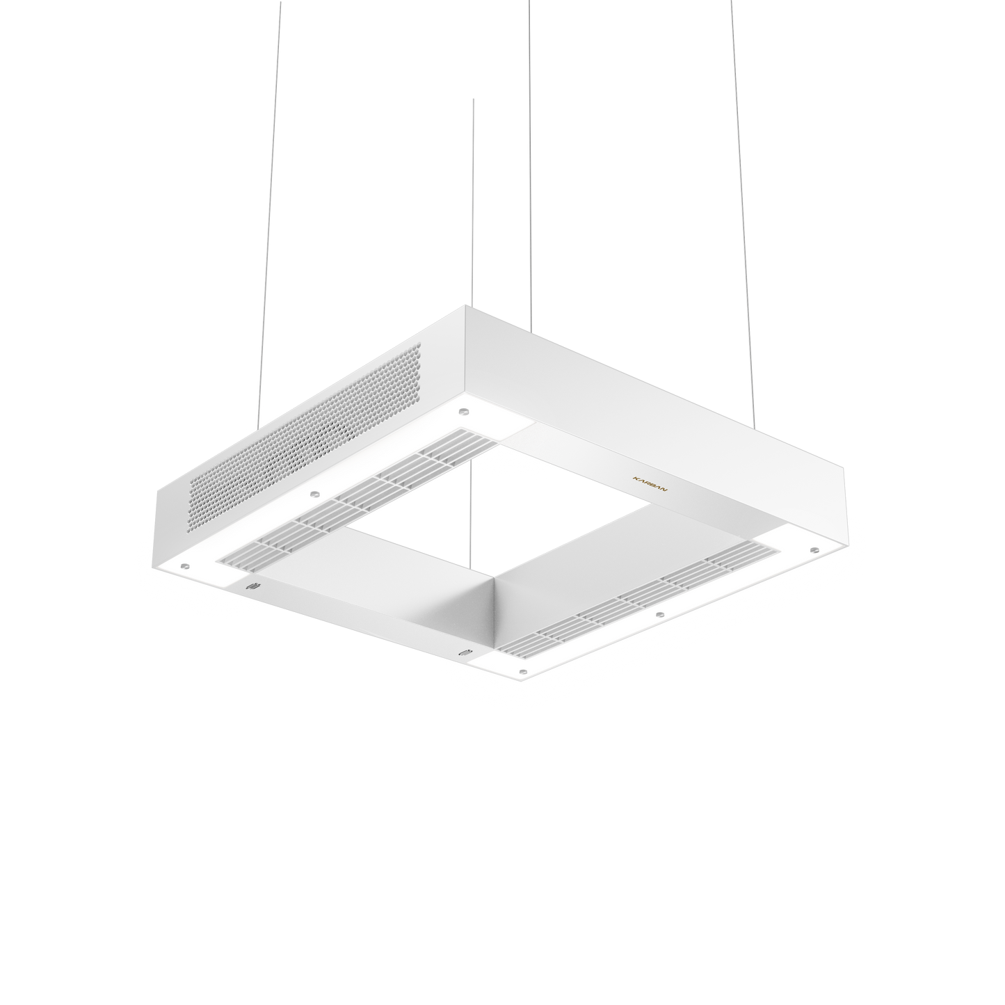 karban airzone in white color with white led light