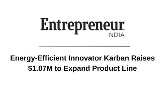 Energy-Efficient Innovator Karban Raises $1.07M to Expand Product Line