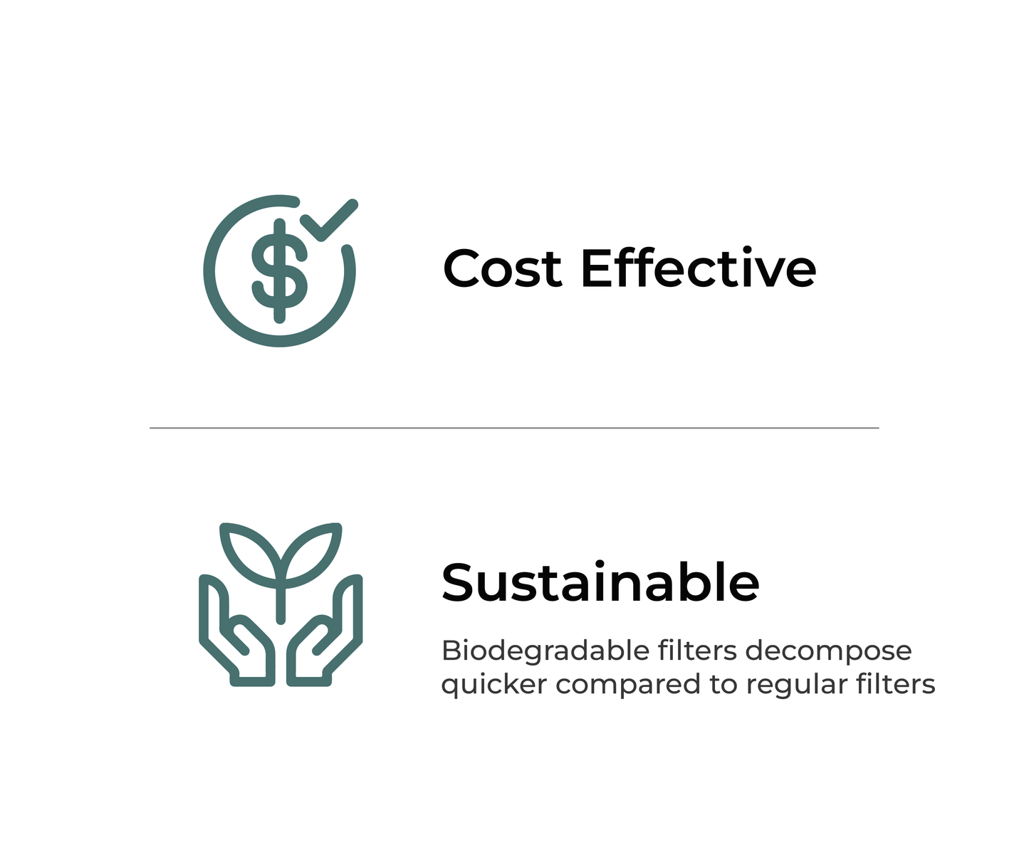 Biodegradable Filter