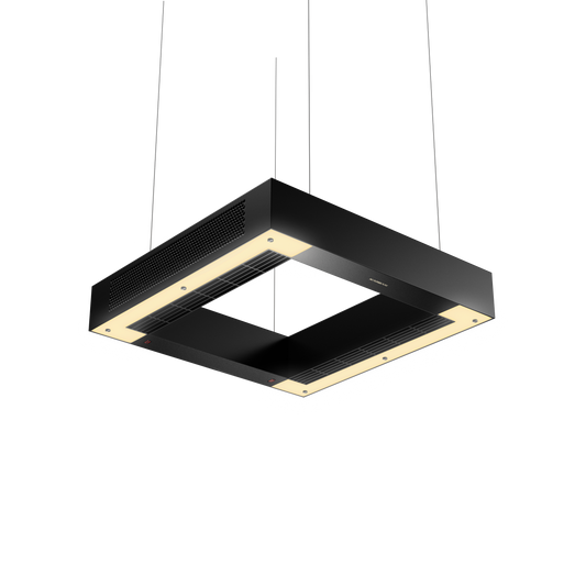 karban airzone in black color with warm led light