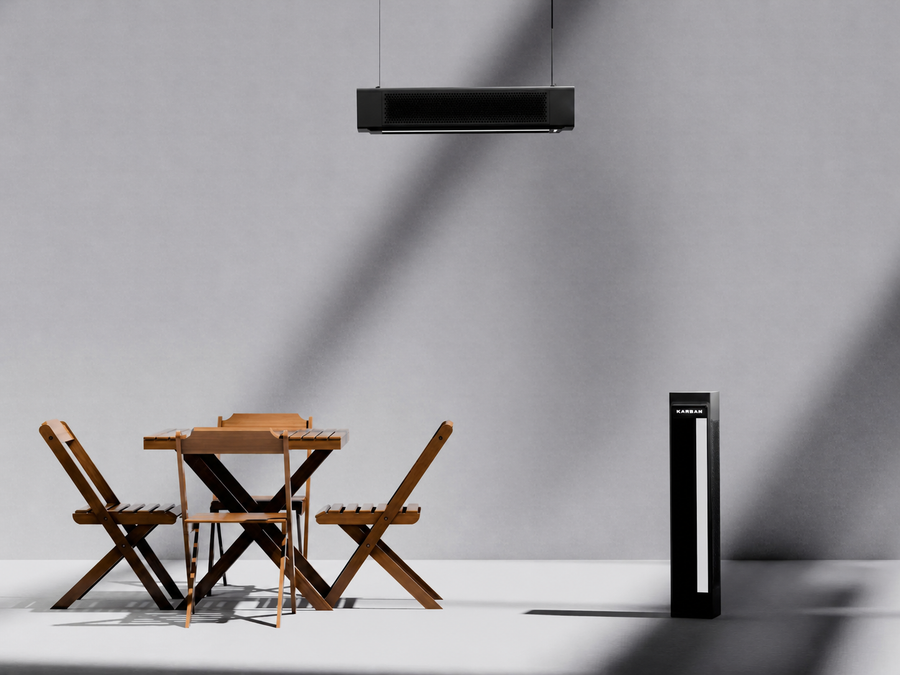 Ceiling, Floor or Desk. Your Choice.